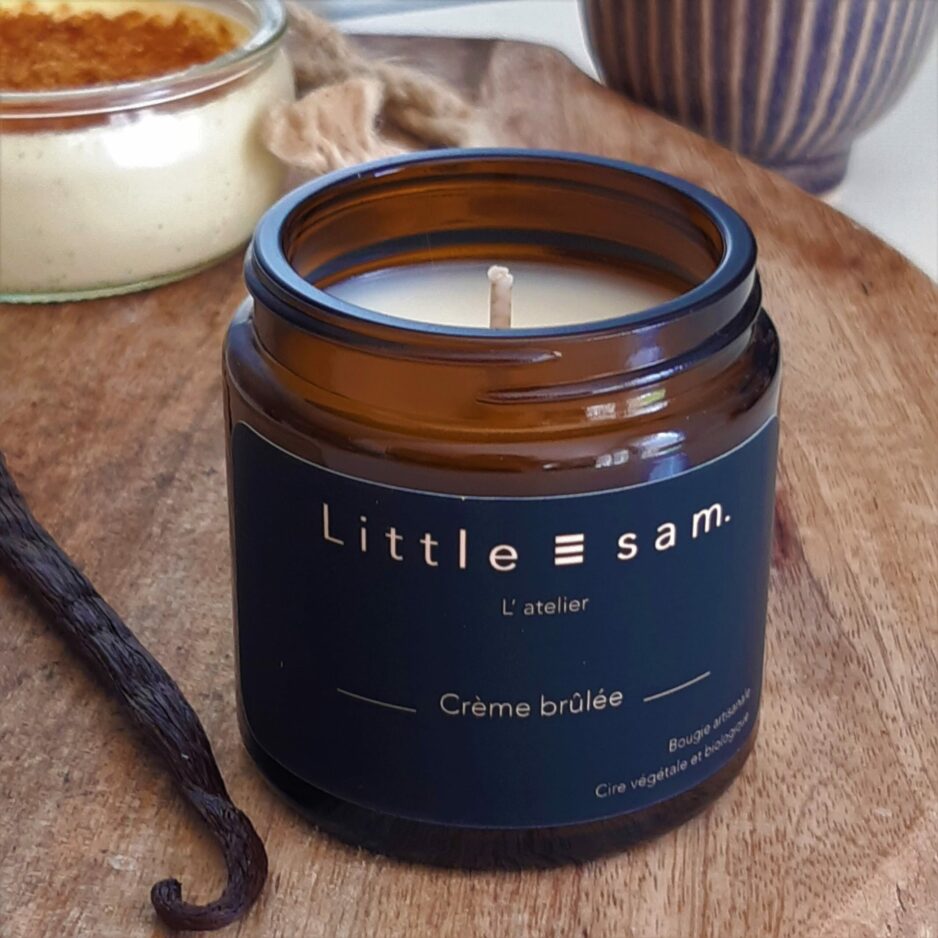Bougie Crème brûlée - Little sam