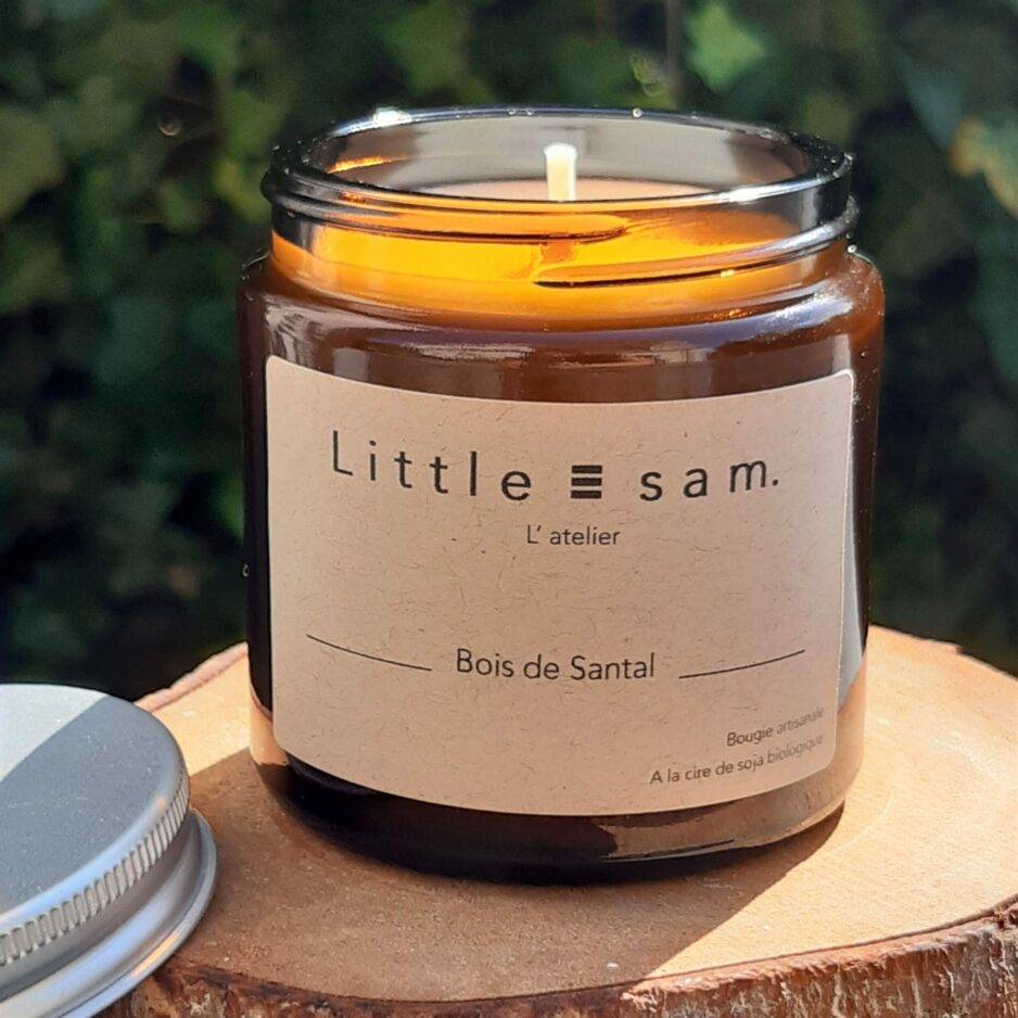 Bougie Bois de Santal - Little sam