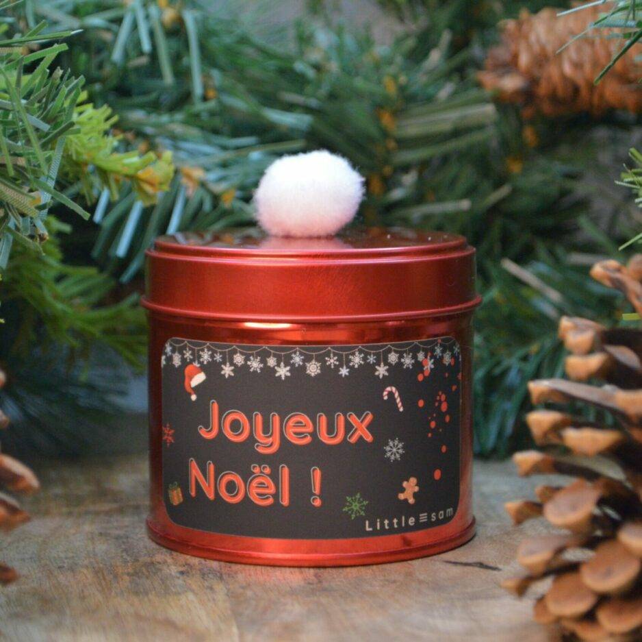 Bougie de Noël - Little ≡ sam - Au coin du feu