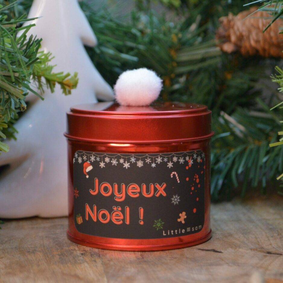 Bougie de Noël - Little ≡ sam - Au pied du sapin